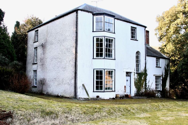 The front view of the big house at Little Milford. (Pic: Goff Thornberry)